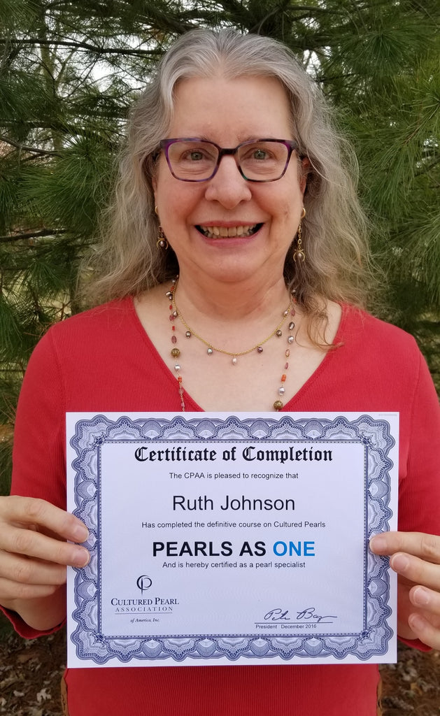 Pearls As One Student Focus: Ruth Johnson, Seasoned Pearl Enthusiast