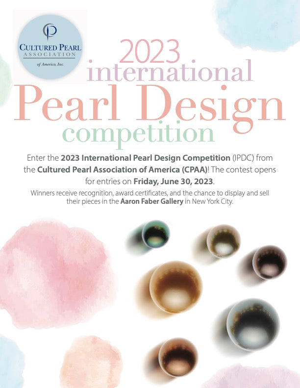 CPAA Opens 14th Annual International Pearl Design Competition with Retail Initiative