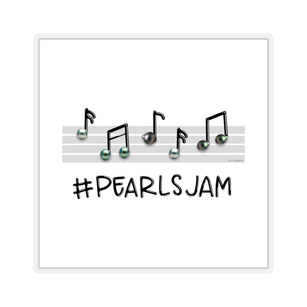 #PearlsJam @Diamondoodles Kiss-Cut Sticker for CPAA