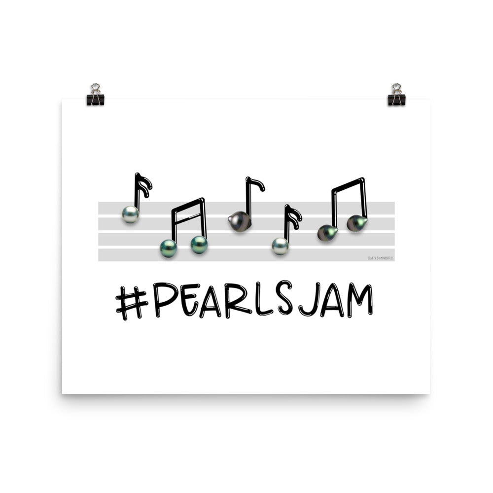 #PearlsJam Poster by @Diamondoodles for CPAA